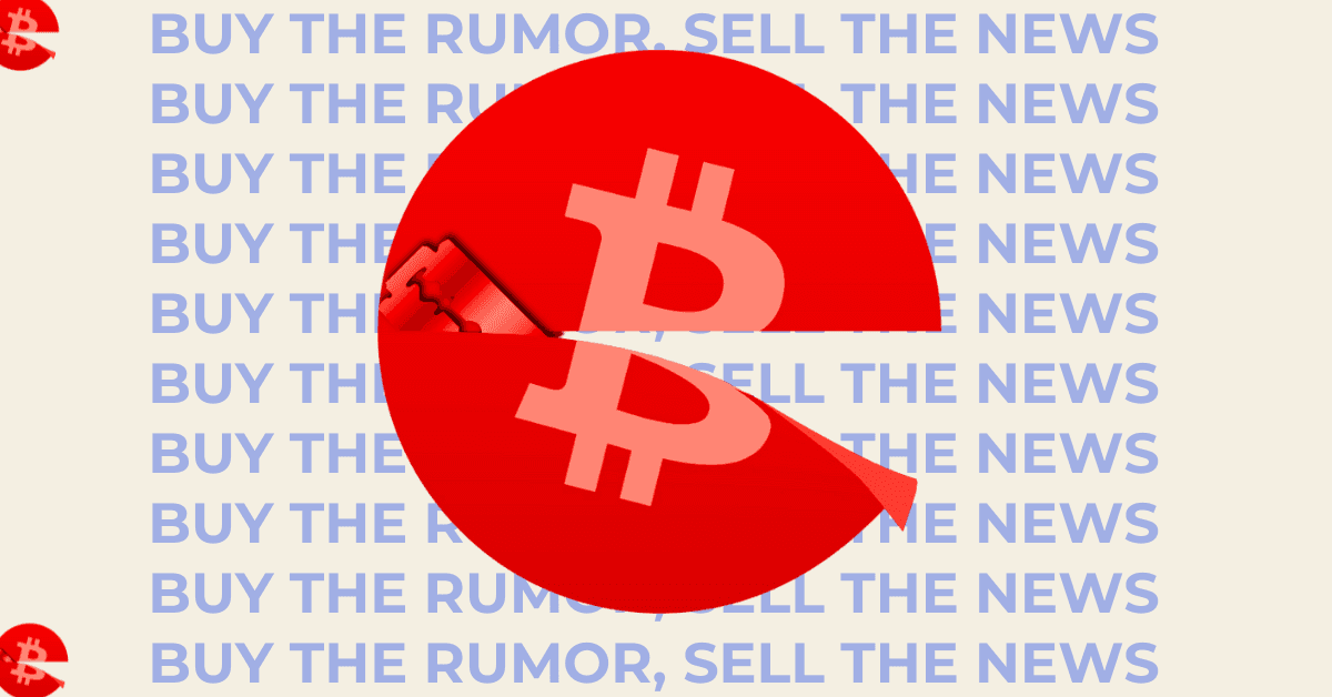Is The Bitcoin Halving A E28098buy The Rumor Sell The News Moment Community Weighs In.png