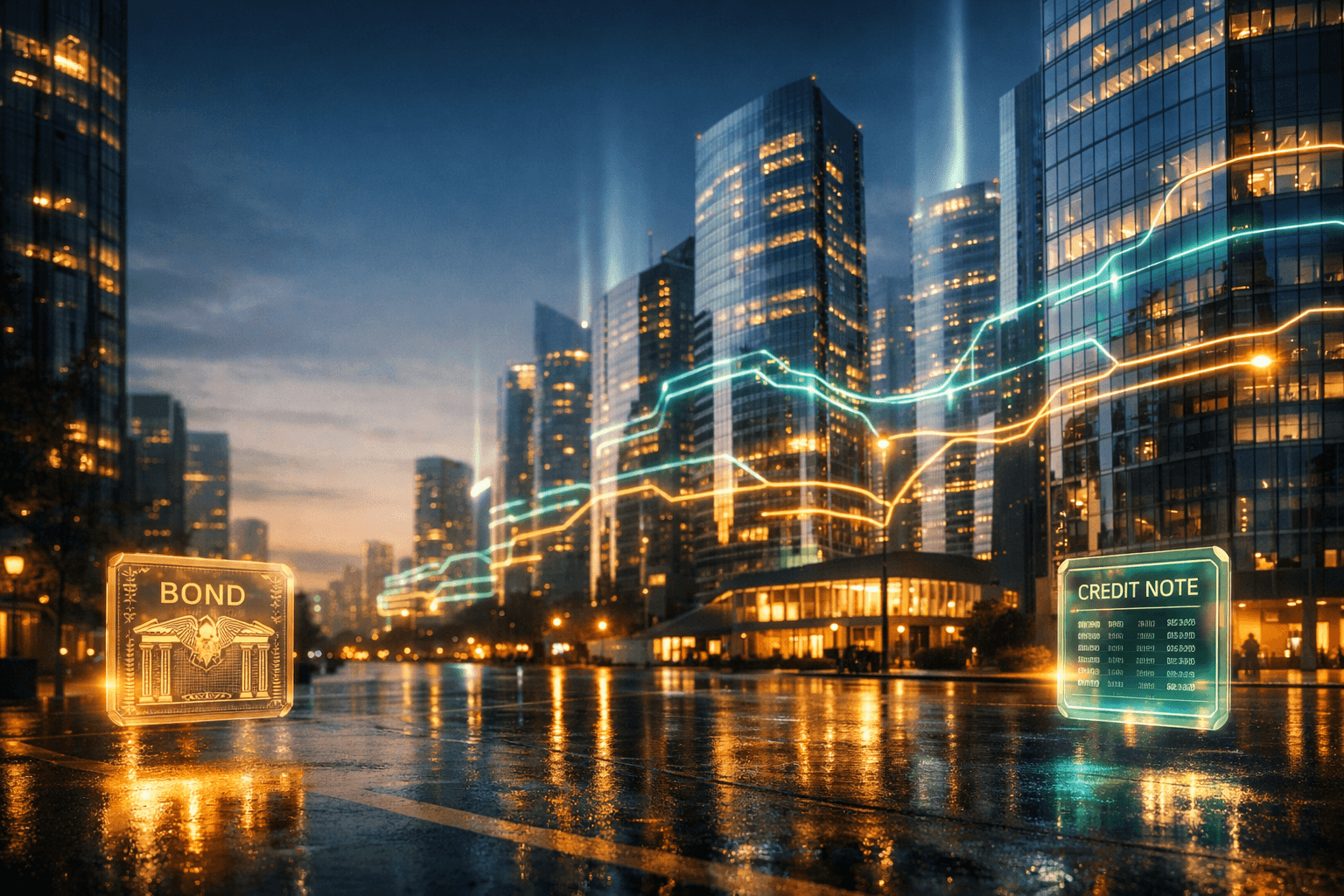 Tokenization wave illustration showing real-world assets moving on-chain in 2025