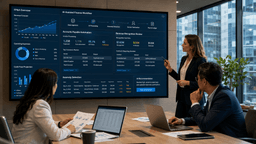 AI finance jobs being reshaped as a finance team reviews automated reports