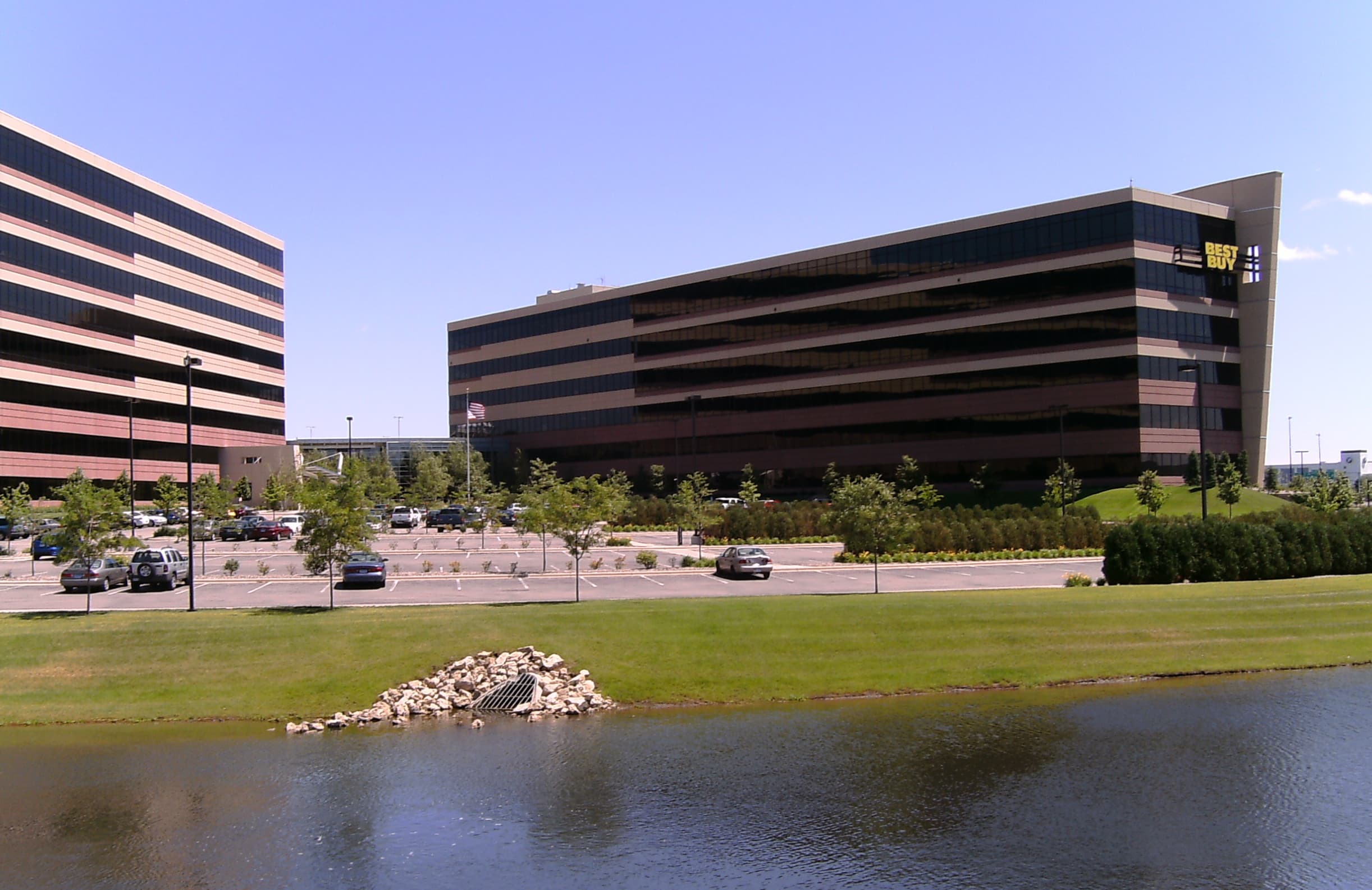 Best Buy corporate headquarters in Richfield, Minnesota, partner in the Zip Best Buy in-store expansion