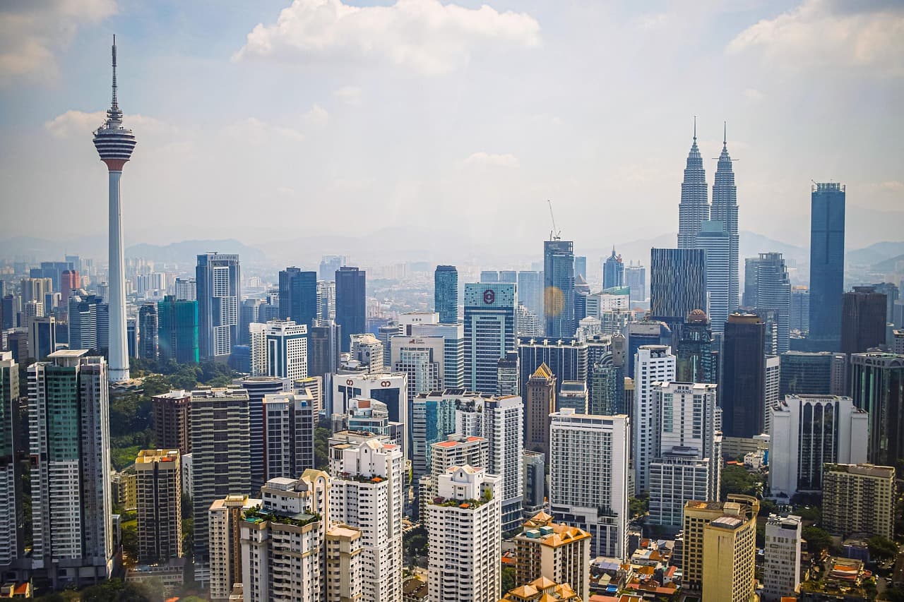 Kuala Lumpur skyline, home of PayNet and the DuitNow QR network