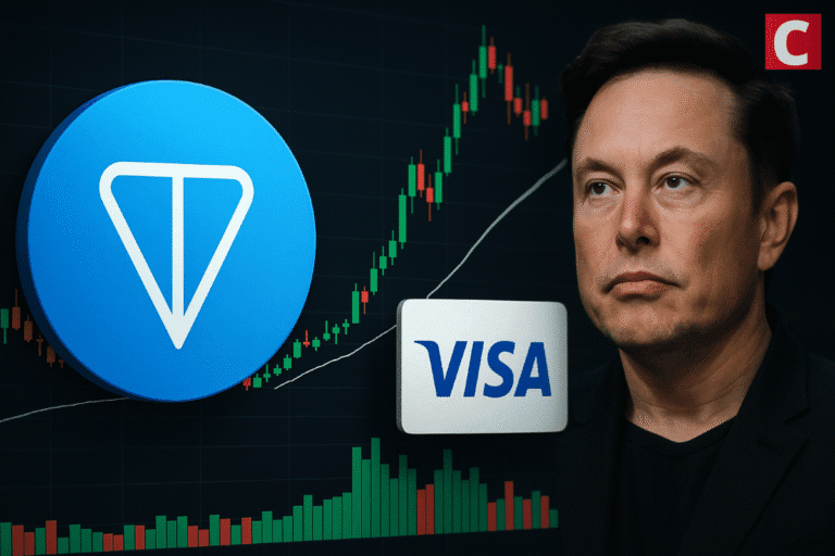 Toncoin over 1b volume sure visa exec joins.png