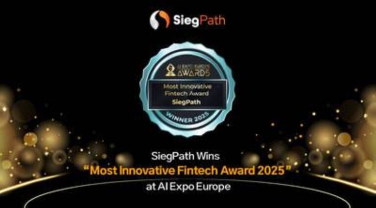 SiegPath triumphs at AI Expo Europe with the 2025 Most Innovative Fintech Award. 823153.jpg