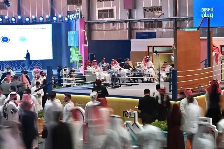 13 Saudi fintech startups attract $2 million in investment interest at the Investors Arena during the Biban Forum 2025. Biban Forum 2025.webp.webp