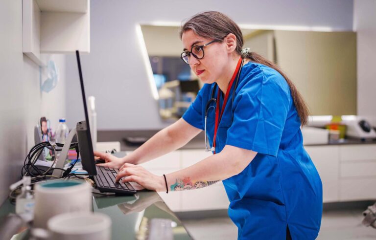 Revision of the AI Policy Guidelines by ATA Healthcare20worker20scheduling20appointments.Ugur20Karakoc.jpg