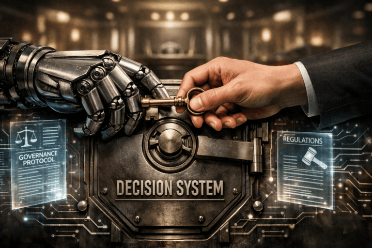 AI decision-making system in fintech replacing human judgement