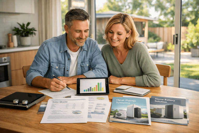 home electrification finance kitchen table consultation