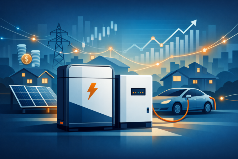 Battery storage financing models for home energy VPP systems