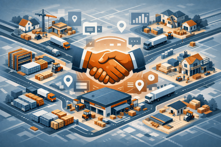 Construction Supply Chains: 5 Proven Reasons Trust Beats Technology Construction supply chains regional steel distributor warehouse