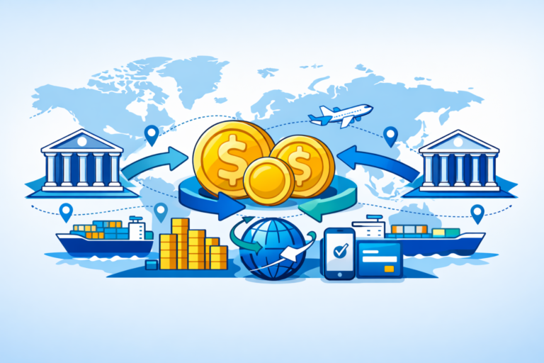 Stablecoin payments global transaction dashboard showing cross-border flows