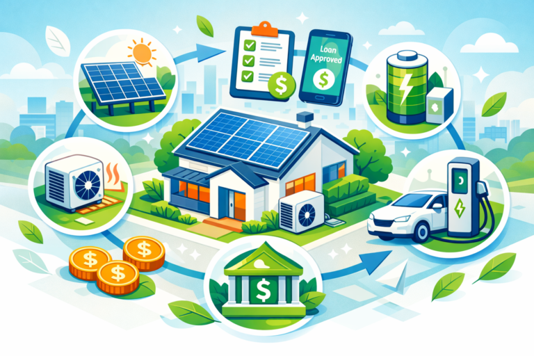 green loans fintech platforms transforming sustainable home energy finance in Australia