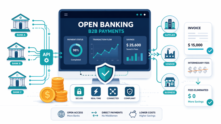 Open banking B2B payments margin leakage audit for business operations