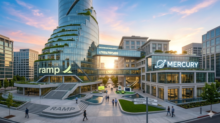 Global business banking Ramp Mercury Limited split