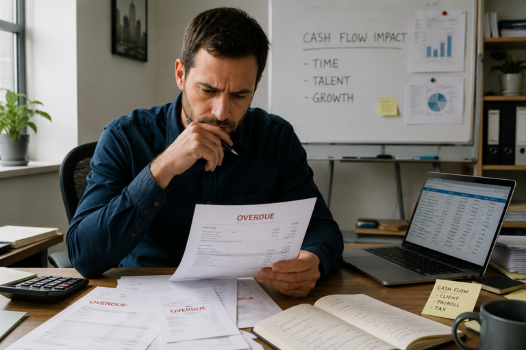 business owner weighing the true cost of capital between a fintech loan and a bank line of credit